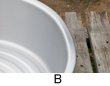 画像9: ホクセイアルミ　特大アルミ洗い桶　たらい　洗面器　シルバーアルマイト　48ｃｍ　５4ｃｍ　３種　BT140 (9)