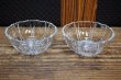 画像2: レトロモダン　ガラス小鉢　ガラスの器　２個セット　GUS171 (2)
