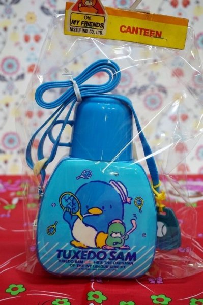 画像1: ニッポン水筒　タキシードサム水筒450　オールドサンリオ　KS170 (1)