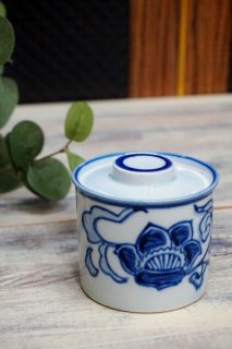 昭和レトロ】花柄ドットのキャニスター缶（1缶） その他キッチン