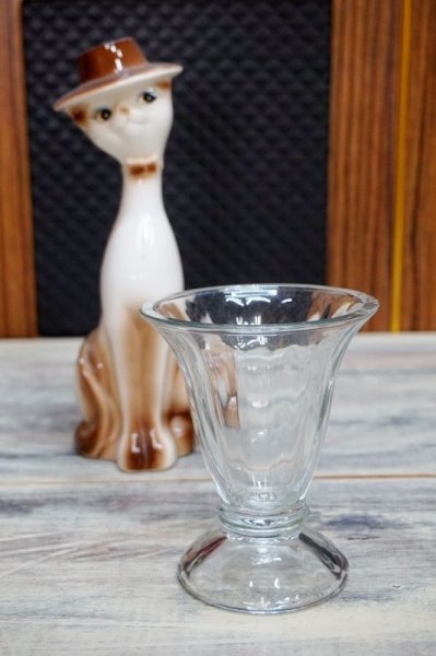 画像1: 純喫茶　パフェグラス　ガラスの器　カフェ　スィーツ　アイスクリープカップ　GU104 (1)