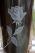 画像3: NORITAKEノリタケクリスタルグラス　タンブラー　2個セット　薔薇　N352 (3)