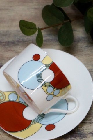レア オールドノリタケ同時期 ライバル会社？ カップ&ソーサー五