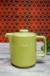 画像1: オールドメリタ　コーヒーサーバー陶器製　珈琲ポット　若草色　グリーン系　SD568 (1)
