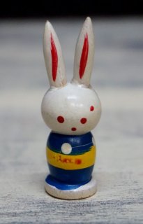 入荷なう エスエス製薬ノベルティ物 ピョンちゃん指人形 2個セット OM411 アンティーク雑貨