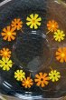 画像9: アデリア　デイジー花柄　ガラス製カップ&ソーサー　状態２種　C321 (9)