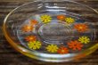 画像10: アデリア　デイジー花柄　ガラス製カップ&ソーサー　状態２種　C321 (10)