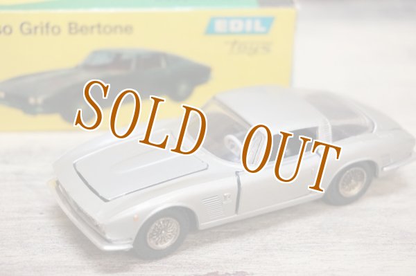 画像1: EDIL TOYS Iso Grifo Bertone　エディルトイ　イソ・グリフォ　ヴィンテージミニカー　OM350 (1)