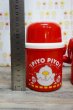 画像4: レトロファンシーハンデイクーラー冷水筒　PIYO　PIYO　ひよこ　赤　各サイズ　KS189 (4)