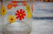 画像4: ADERIA　アデリアオレンジデイジー花柄　ガラスキャニスター　GC141 (4)