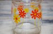 画像2: ADERIA　アデリアオレンジデイジー花柄　ガラスキャニスター　GC141 (2)