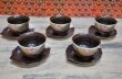画像3: 茶菓揃　和風湯飲みセット　和モダン花柄湯飲み　５客セット　nis　WF16 (3)