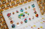 画像1: ナショナルフラワートレイ　ハイライン　サンセイ工業　世界の花　TA167 (1)