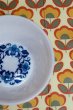 画像5: レトロポップ　ブルー花柄食器　ミニサラダサイズ　ボウル　北欧風　PS143 (5)