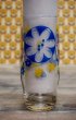 画像3: 東洋ガラス　DECORATED　レトロポップブルーグラス　花柄　G761 (3)