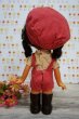画像5: 昭和レトロ　女の子人形　オーバーオール ソフビドール　28cm　OM432 (5)