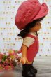 画像4: 昭和レトロ　女の子人形　オーバーオール ソフビドール　28cm　OM432 (4)