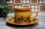 画像2: NEWSTONE　SEYEI　CHINA　セーエー陶器　チューリップカップ＆ソーサー　１客　C194 (2)