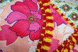 画像5: レトロポップ♪大きなピンクの花柄こたつ掛け　ビニールタイプ　185×185　NS340 (5)