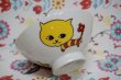 画像1: レトロポップ　カラフル猫ちゃん　茶碗　1客　CW202 (1)