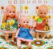 画像11: 昭和の玩具★赤ちゃんベビーカーセット　ガラガラ　ヴィンテージ人形　各色　OM553 (11)