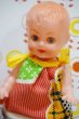 画像12: 昭和の玩具★赤ちゃんベビーカーセット　ガラガラ　ヴィンテージ人形　各色　OM553 (12)