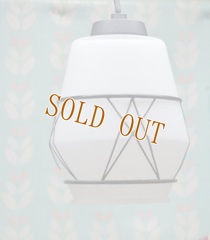 画像2: 松下電工　ナショナル　白熱灯照明器具　モダン　乳白色ガラス　ペンダントライト　KG615 (2)