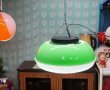 画像6: 日立　家庭用吊り下げ型蛍光灯器具　照明ライト　グリーン　ヴィンテージ　　KG618 (6)
