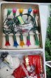 画像8: 昭和レトロなクリスマスツリーセット　60cm　10球電飾付き　デッドストック　SD803 (8)