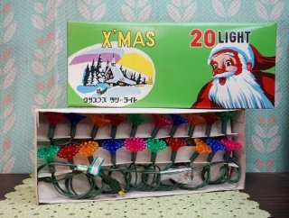 ☆クリスマスデコレーションライト 電飾 - 昭和レトロショップすずらん堂