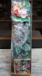 画像2: 昭和レトロクリスマスツリーセット　プラスチックツリー75cm　オーナメントセット　花型10球電飾ライト付きフロッキー＆天使　SD820 (2)