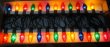 画像7: 東京クリスマスユニオン電気　各球全点滅　ウインクボール　5COLOR 25BALL　クリスマスイルミネーション　レトロ電飾ライト　ガラス球　５色　２５球　特大サイズ　SD873 (7)