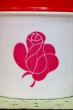 画像2: 薔薇柄　キャニスター　花柄容器　PC200 (2)