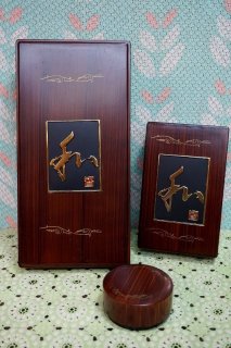 【再値下げ】　セルロイド　べっ甲柄　裁縫箱　小物入れ　celluloid 再値下げ】 セルロイド べっ甲柄 裁縫箱 小物入れ celluloid