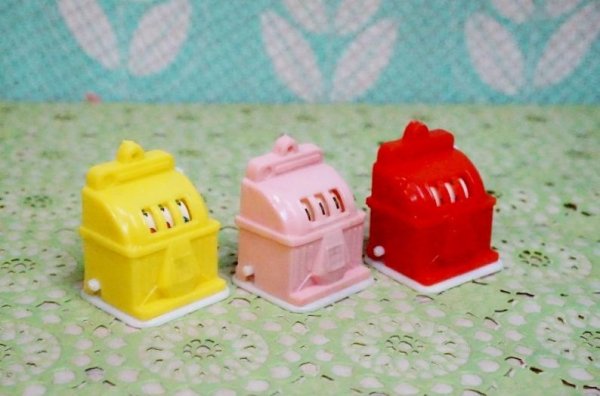 画像1: おもちゃのスロットマシン★ミニサイズ　各色　OM701 (1)