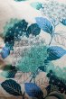 画像2: レトロな紫陽花のクッションカバー　花柄座布団カバー　１枚　NS466 (2)