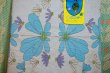 画像3: ロフテー　綿麻シーツ　ブルー　アウトレット　花柄　N471 (3)