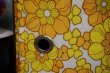 画像3: ビニール収納ケース　花柄　レトロポップ　70年代　2段ボックス　デッドストック　KG670 (3)