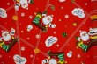 画像6: タカの包装紙　サンタズショップR　クリスマス柄　赤　１枚　KF253 (6)