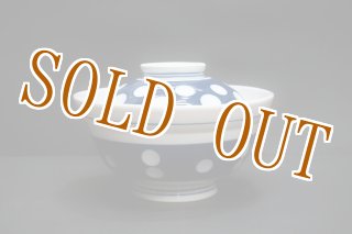 レトロ 水玉模様の陶器丼 5個セット レトロ 水玉模様の陶器丼 5個セット レトロ 水玉模様の陶器丼 5