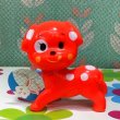 画像1: Little cutie Red Dog チャ―ミーちゃんのお友達　水玉模様の赤い犬　廃盤　GN23 (1)