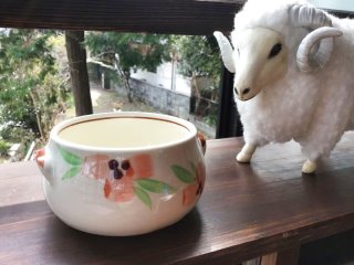 有田焼 哲山 花瓶 桜 ヴィンテージ WF50