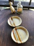 画像1: 有田焼　　皿　柔らかい色　2枚組　　WF61 (1)