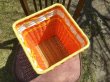 画像3: 1点物♪　すずらん堂オリジナル　くず入れ　可愛すぎるゴミ箱　オレンジ　キュート　CK52　 (3)