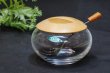 画像5: 純喫茶　M-TAKA　エムタカ　円形モダンシュガーポット　木製蓋　シュガースプーン付き　SG86 (5)