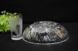 画像7: SOGA　GLASS　曽我ガラスの昔のガラス器　大皿　モダンカット　60年代　GU179 (7)