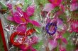画像5: ハッピートーイ　台紙付き玩具　花のカトレアのキーホルダー　２種と１シート売り　OM766 (5)