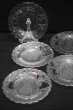 画像8: 田村セツコ　レトロファンシーなガラスプレート皿セット　2枚　5枚　各種　GUS49 (8)