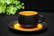画像6: SANGO　サンゴー陶器　鋳物　カップ＆ソーサー　モダンブラウン　1客　C301　 (6)