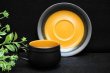 画像7: SANGO　サンゴー陶器　鋳物　カップ＆ソーサー　モダンブラウン　1客　C301　 (7)